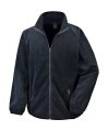 Heren Fleece Vest Outdoor Result R220M Black